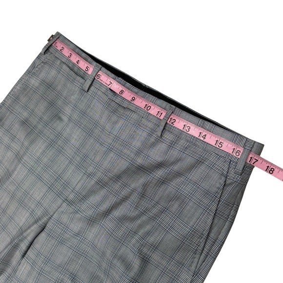 Daniel Cremieux Loro Piana 40R 34W Loro Piana Wool & Silk Blue Check Suit NWT - Picture 12 of 16